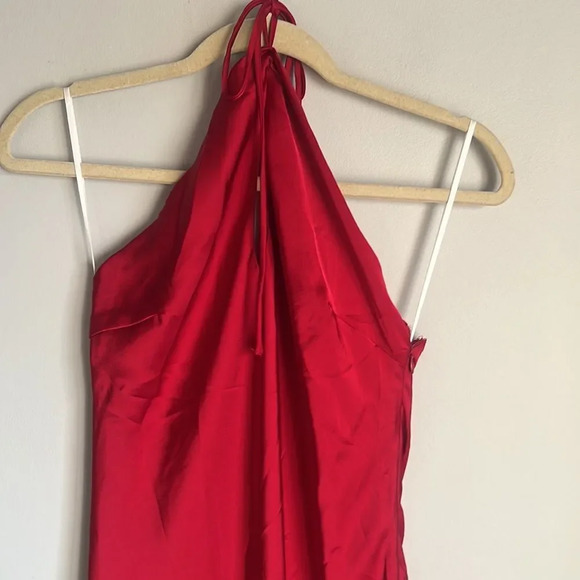 Hello Molly Red Maxi Dress - Picture 4 of 13